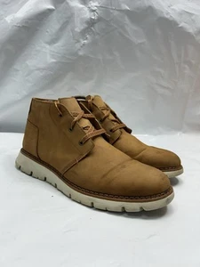 Botas de cuero de gamuza marrón tostado Caterpillar para hombre calce medio talla 9 del Reino Unido CAT - Imagen 1 de 8
