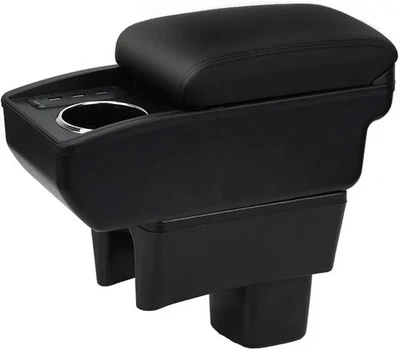 Armrest Box for Daihatsu Rocky Feroza Double-Layer with Cup Holder & 6 USB Ports - Image 1 of 4