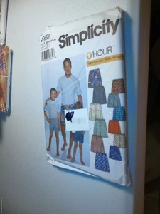 SIMPLICITY 9958 Boys' Men's Boxer Shorts Size A XS-XL - Picture 1 of 1