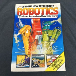 Robotics New Technology Ivor Guild Paperback Book VGUC Micro Robots Vintage 1983 - Picture 1 of 14