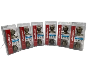 Kwikset Tylo Antik Messing Bett/Bad Türknauf 93001-869 6 Stück - Bild 1 von 4