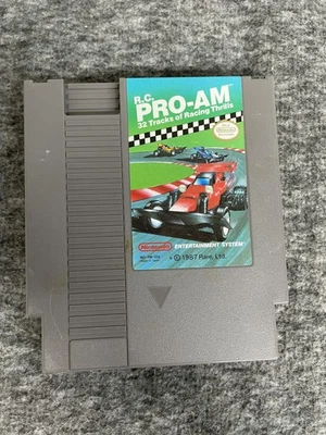 NES R.C. Pro-Am Video Game Cartridge 1987 Nintendo Entertainment System - Image 1 of 4
