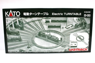 KATO Unitrack Electric Turntable 20-283 Steam locomotive structure N Scale Rail - Image 1 of 4