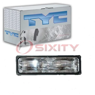 Conjunto de luz de estacionamiento señal de giro delantera izquierda TYC para GMC K1500 OE 1994-1999 Foto 1 de 4