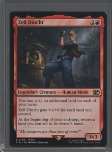 Zell Dincht Magic the Gathering Final Fantasy 0170 MTG Rare - Picture 1 of 2