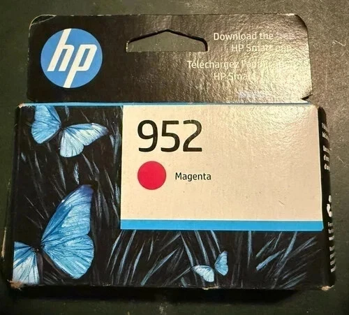 NUEVO cartucho de tinta magenta original HP 952, caducado 2019 - L0S52AN Foto 1 de 1