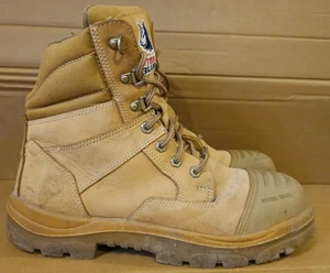 steel blue southern cross Steel Toe Side Zipper Vgc Pre-owned Mens Size 12 - Picture 1 of 15