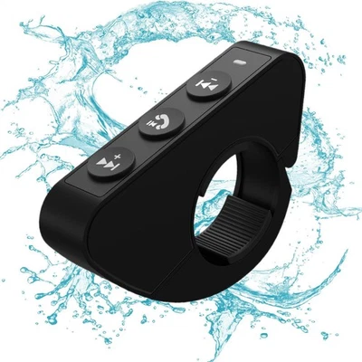 Motorrad Helm Headset Controller BT Drahtlose Fernbedienung Lenker Taste - Bild 1 von 4