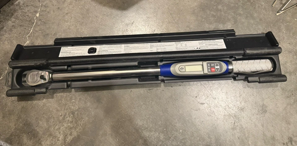 Napa Service Tools 1/2 DR. Llave dinamométrica electrónica 20-25 pies libras con estuche nueva Foto 1 de 4