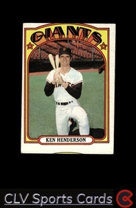 1972 Topps #443 Ken Henderson - Picture 1 of 2