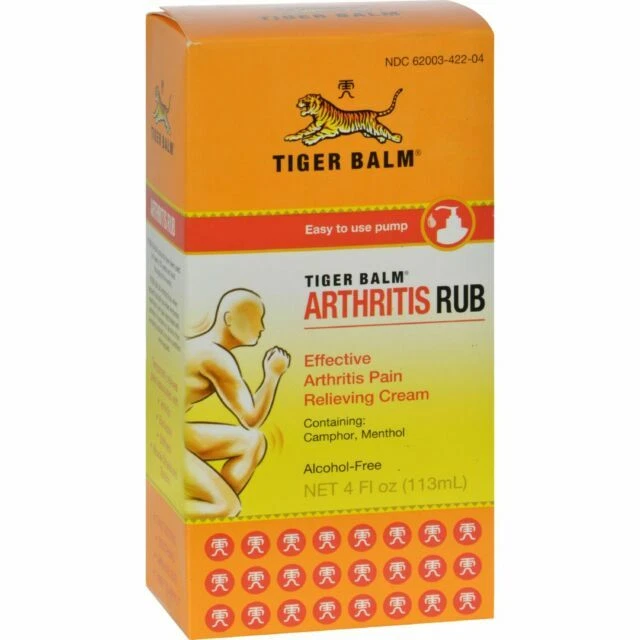 Tiger Balm 0218586 Arthiritis Rub Nutrition - 4 fl oz