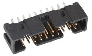 N2514-6002RB Shrouded 14/CONNETTORE BOX 14POLI 100pcs - Imagen 1 de 1