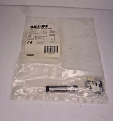 BALLUFF BES M12MF1-PSC10F-S04G 10-30 VDC PROXIMITY SENSOR, NEW - Image 1 of 3