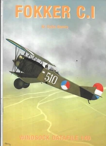 Windsock Datafile No.140 Fokker C.IHistory 1/72 1/48 Drawings Colors Markings - Picture 1 of 5