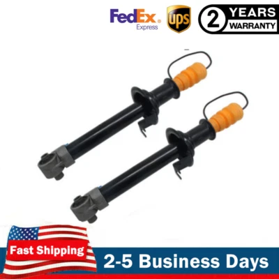 2x Rear Shock Absorbers EDC Fit BMW E38 740i 740iL 750iL 1995-2001 37121091571 - Image 1 of 4