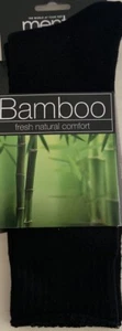 Black Bamboo Socks Size 2-8 - Picture 1 of 1
