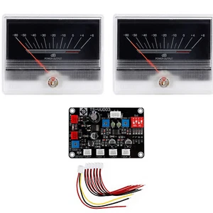 2 Stück Original TN90 VU Meter DB Wasserwaage Header Audio Power Amp + 1 Stck. TS-VU003 Platine - Bild 1 von 12