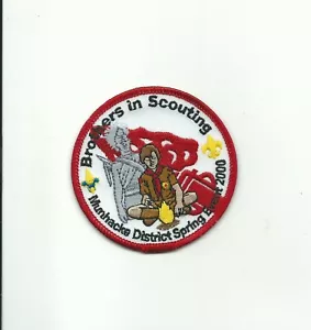 SCOUT BSA 2000 MUNHAACKE DISTRICT SPRING EVENT OA MERGED MICHIGAN WEBELOS PATCH - Picture 1 of 1