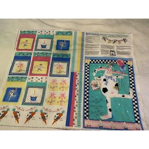 Daisy Kingdom Birthday Bunny Project Panel #3445 1997 Vintage complete - Picture 1 of 5