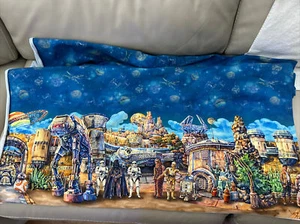 OSP Custom Star Wars Cotton Lycra Double Border Fabric - 1 Yard - Picture 1 of 4