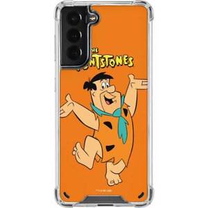 The Flintstones Galaxy S21 5G Clear Case - Fred Flintstone