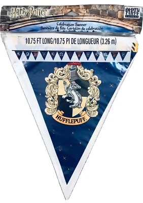 Harry Potter y la Piedra Filosofal Fiesta Celebración Banner Sello 2001 NUEVO Foto 1 de 4