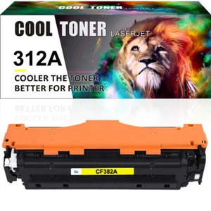 1Pack CF382A 312A Yellow Toner Compatible With HP Color LaserJet M476dn M476dw - Picture 1 of 11