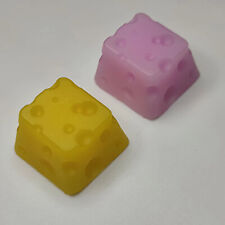 Handmade Resin Cheese Keycap for Cherry MX Mechanical Keyboard Replacement Part