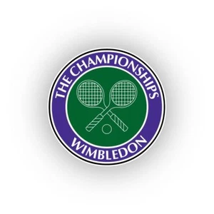 Calcomanía deportiva de tenis Wimbledon para computadora portátil automóvil Cornhole pared elige una talla - Imagen 1 de 1