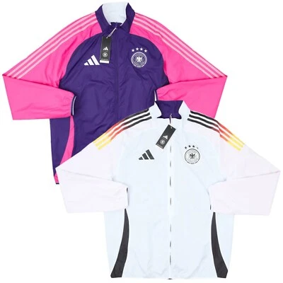 Chaqueta himno reversible Alemania 2024/25 Adidas [IX0405] precio de venta sugerido por el fabricante 110 USD Foto 1 de 4