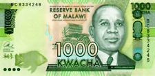 Malawi 1000 Kwacha 2016 UNC Banknote P-67b Prefix BC Paper Money