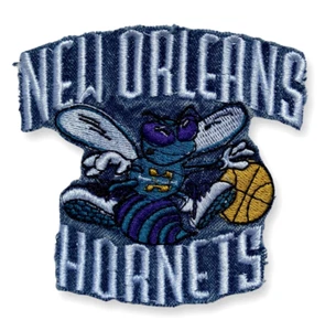 New Orleans Hornets NBA UNK Patch VTG 00s Y2K Team Logo 3 1/2 in. x 3 1/2 in. - Picture 1 of 2