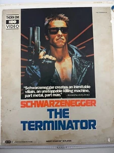 Terminator Arnold Schwarzenegger CED Selectavision Video Disc Movie Record - Picture 1 of 3