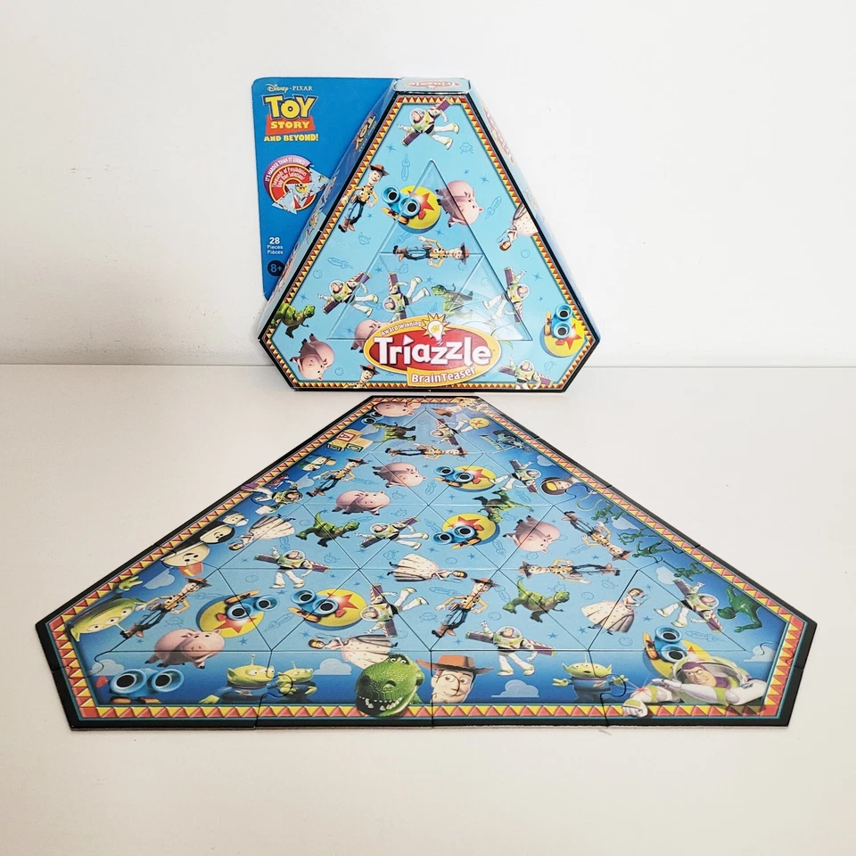 Triazzle Pixar Toy Story Brain Teaser Puzzle Rare Collectable Dan Gilbert Design Foto 1 de 4
