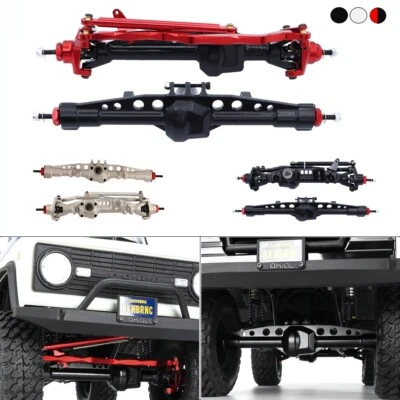 CNC Metal Front & Rear Axle For 1/10 RC Crawler Axial SCX10 III AXI03014 Upgrade - Image 1 of 4