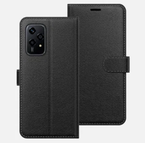 For Honor 400 Lite /200 Case Leather Wallet Book Flip Card Slots Magnetic Cover - Picture 1 of 4