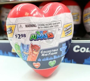 PJ Masks Collectible Mini Figure In Valentines Day Heart Container Blind Pack #2 - Picture 1 of 11