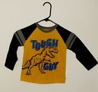  T~Rex Dinosaur "Tough Guy" Toddler Shirt Size 4T *Pre-Owned* Cool Kids Clothes