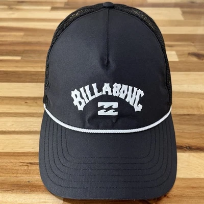 Кепка BILLABONG веревочная для дальнобойщиков черная сетка бейсболка для серфинга коньков логотип регулируемая - Изображение 1 из 4