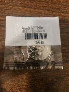 1991-D Kennedy Half Dollar 50C - Stempelglanz - Bild 1 von 5