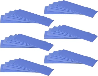 Pack de 30 almohadillas térmicas, 20×67 mm por 5 espesor 0,5 | 1 | 1,5 | 2 | 3 mm, térmicas Foto 1 de 4