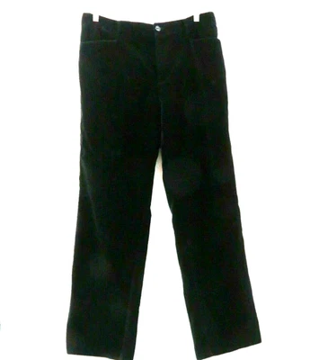 Pantalones Chaps Ralph Lauren Terciopelo Negro 12 Algodón Cintura 33 Entrepierna 30 Foto 1 de 4