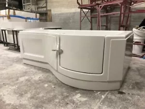 British Baths Pacific Walk-In Shower Bath with Glass Screen - NEW PRODUCT!!!!!!! - Picture 1 of 10