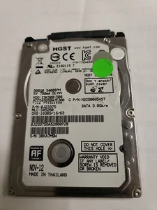Hitachi HCC545050A7E380 PN:0J23375 500GB SATA 3Gb/s 2.5" Laptop Hard Drive - Picture 1 of 2