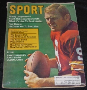 Sport Magazine,Oct 1969,Sonny Jurgensen,Frank Robinson,Rod Carew - Picture 1 of 3