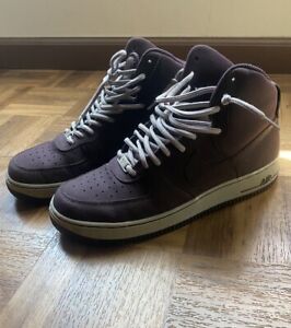 Nike Air Force 1 High '07 Port Wine And Gray Men's Size 12 315121-601