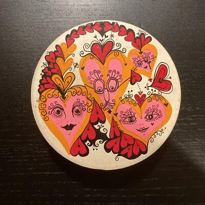 VTG 1968 Love Thingie SOMETHING TELLS ME Springbok 7" Puzzle 9033 MISSING  PIECE - Image 1 of 4