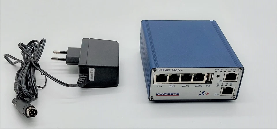 Multidata Hermes - Pro / X+ ISDN XDSL Router für. IP-Kommunikation LAN / WAN - Bild 1 von 3