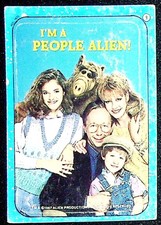 1987 Topps Alien Productions Alf Blue Border Puzzle Card #9