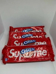 Supreme 4x Oreo Cookies Pack 3 Cookies pro Packung Brandneu - Bild 1 von 1